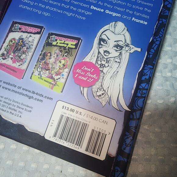 MONSTER HIGH  GHOULFRIENDS FOREVER SET OF 2 BOOKS - Picture 6 of 8